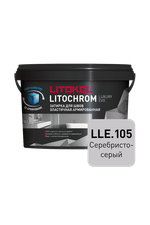 LITOKOL Затирка ЛИТОХРОМ ЛАКШЕРИ ЭВО/LITOCHROM LUXURY EVO 105 серебристо-серый 2 кг