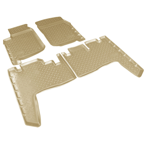 Ковры в салон Norplast/Unidec для Toyota LC 76 (1985-)Полиуретан,Бежевый, арт.NPL-Po-88-30-B