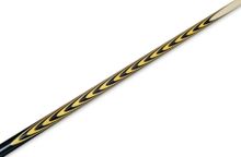 Кий для русского бильярда 1-pc "Классика" (черный граб, лимонник, граб) 30 запилов