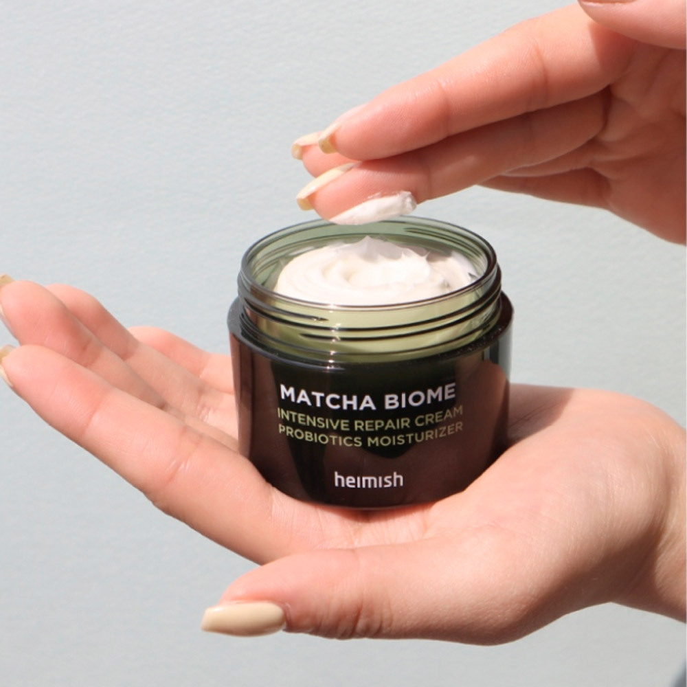 Heimish Matcha Biome Intensive Repair Cream восстанавливающий веганский крем с матчей и пробиотиками для сухой кожи