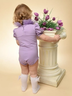 Боди с декоративным воротничком