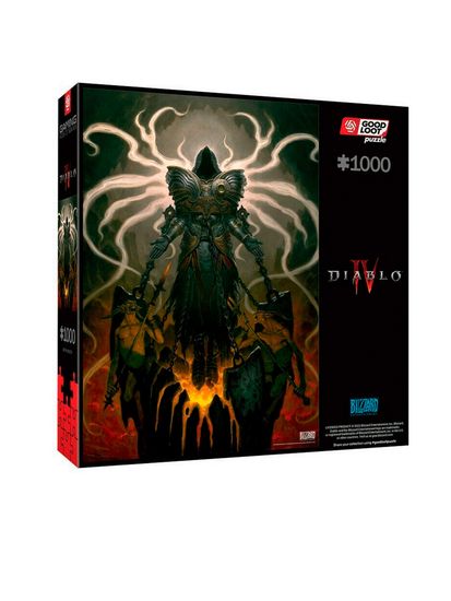 Пазл Good Loot Diablo IV Inarius - 1000 элементов (Gaming серия) / Пазл по мотивам игры «Diablo IV», Инарий