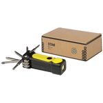 Набор отверток с фонариком Octo «8 в 1» из переработанной пластмассы, сертифицированной по стандарту RCS