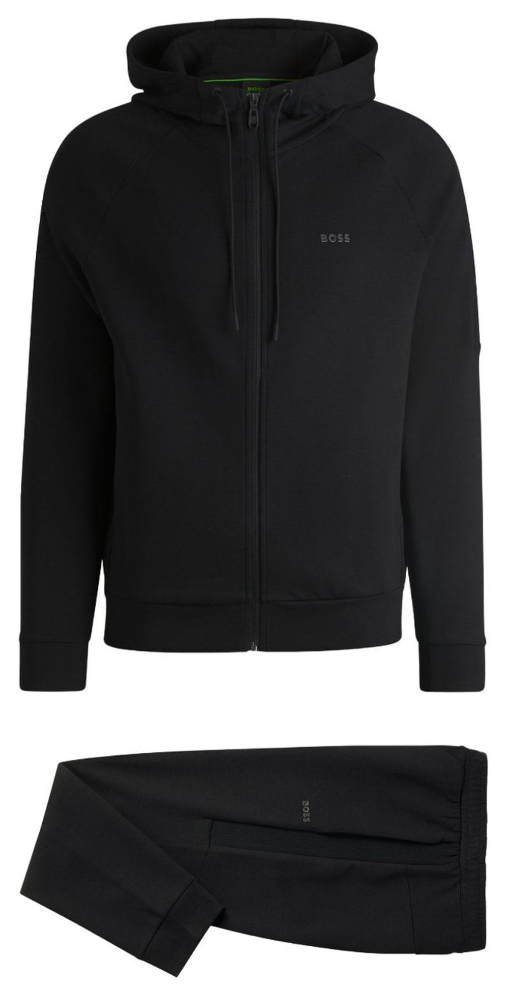 Мужской теннисный костюм BOSS Set - черный