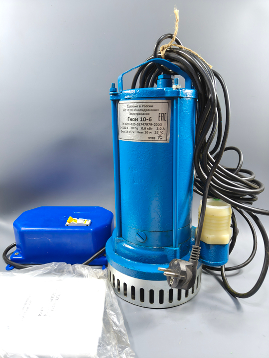 Насос дренажный ГНОМ 10-6