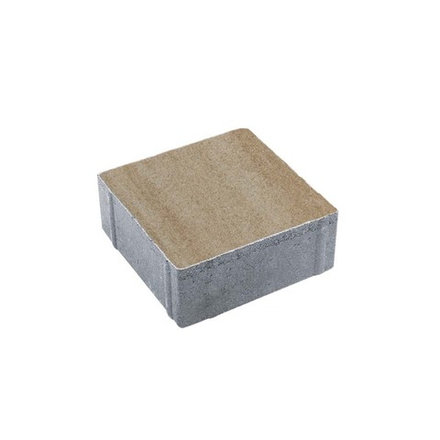 Тротуарная плитка КВАДРАТ 200х200 мм - Искусственный камень Степняк