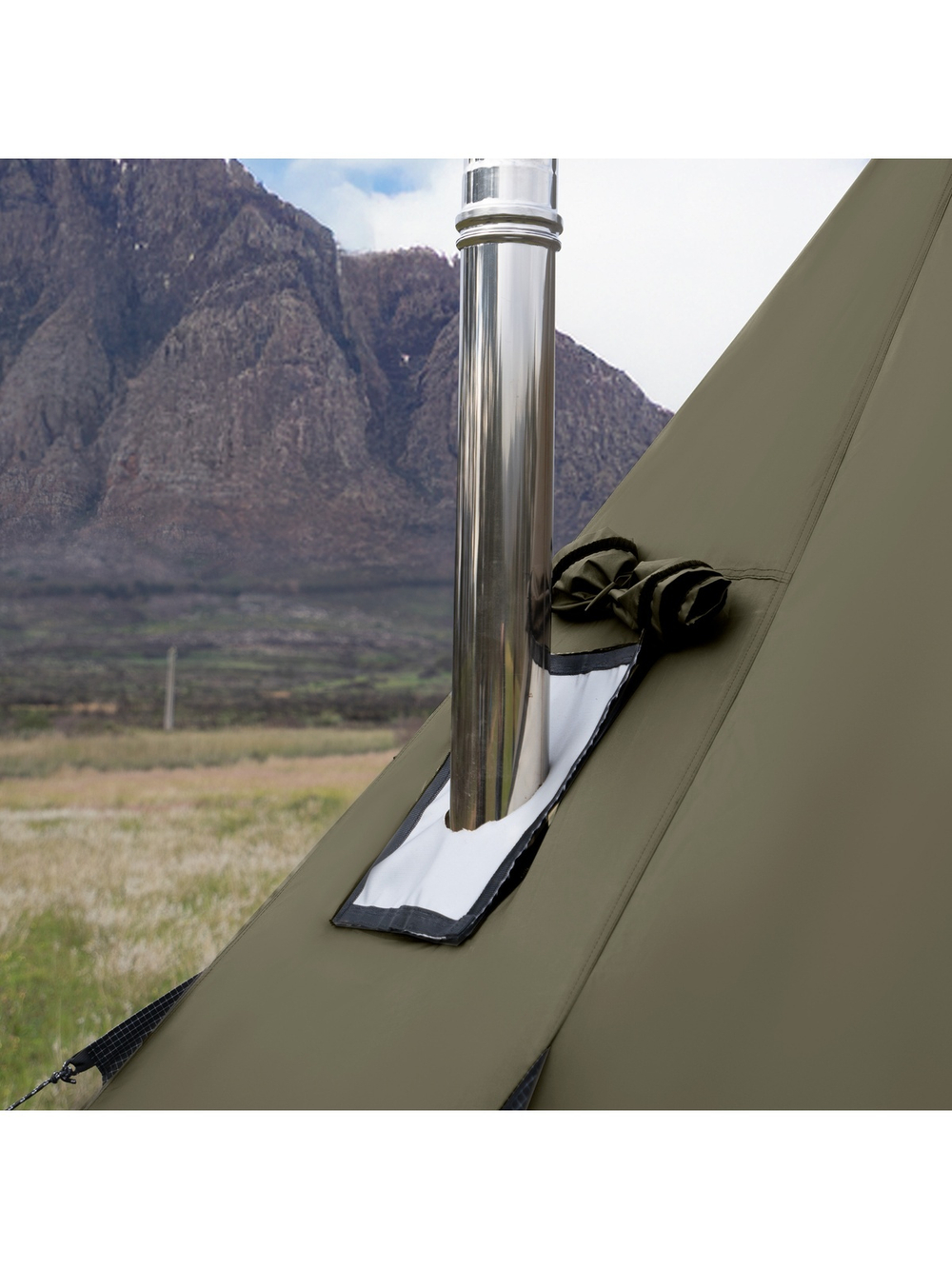 Палатка Naturehike Pyramid, 2-местная, коричнево-зеленая