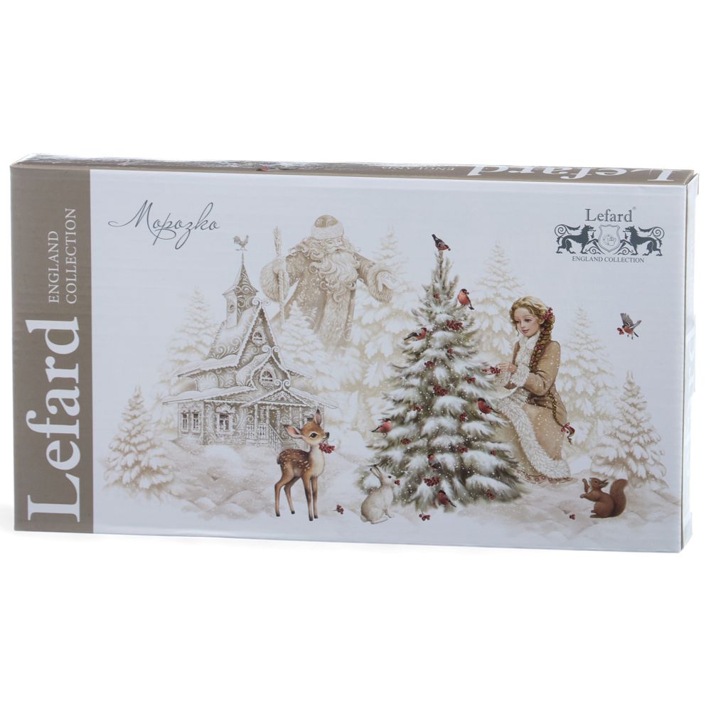 БЛЮДО LEFARD "МОРОЗКО" 30 СМ ОВАЛЬНОЕ (КОР=16ШТ.)