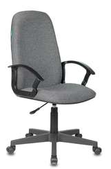 Кресло руководителя Бюрократ CH-808LT серый 3C1 крестов. пластик