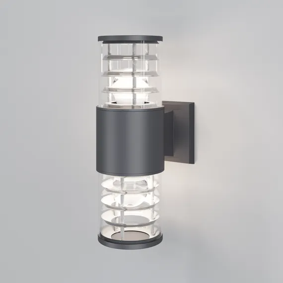 Настенный светильник (бра) Бронкс / Bronx E27х2 60Вт IP 54 Outdoor o576wl-02gr