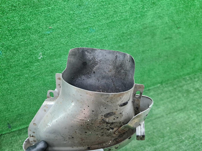 Насадка глушителя правая Mercedes C W205 14-18 AMG