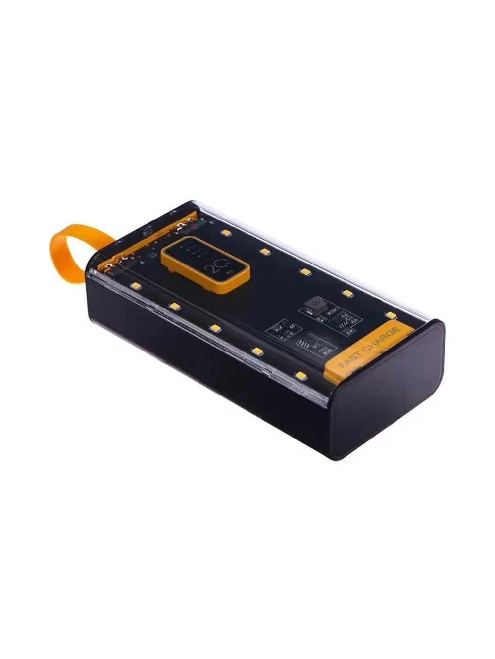 Внешний портативный аккумулятор CRR-33, 20000 мАч, 2USB, Typ
