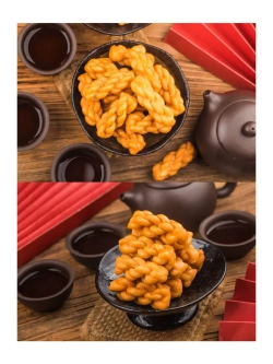 Чак-Чак китайский сладкий хворост с кунжутом 158 г