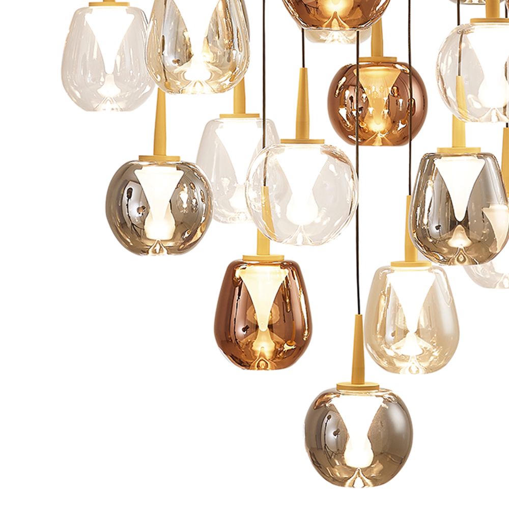 8937+24PL Люстра подвесная ANDROMEDA