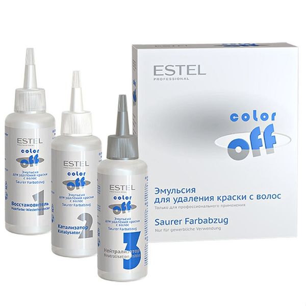 Как пользоваться Color Off Estel.