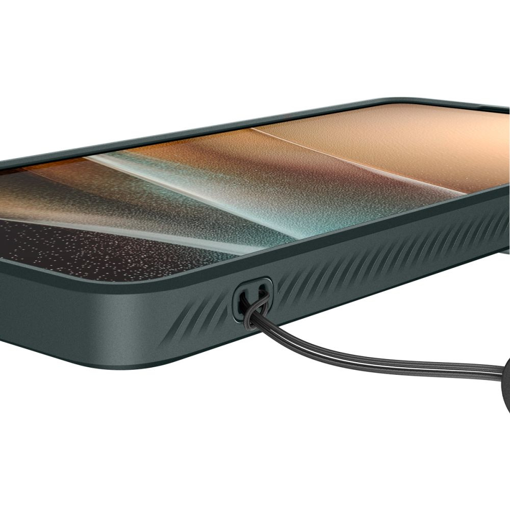 Чехол Spigen Optik Armor Galaxy S26 Ultra Abyss Green