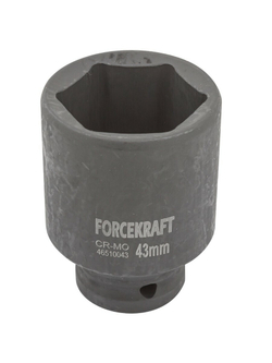 Головка ударная глубокая 3/4'', 43мм (6гр.) FORCEKRAFT FK-46510043
