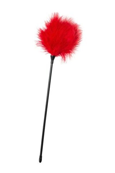 Красный пуховый тиклер Nightfall - 41 см.