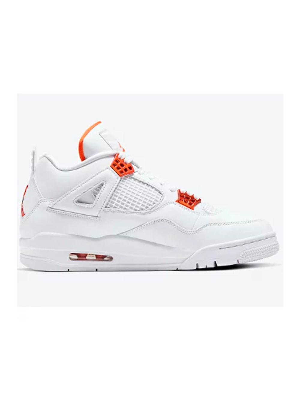 NIKE AIR JORDAN 4 RETRO METALLIC PACK - TOTAL ORANGE CT8527-118