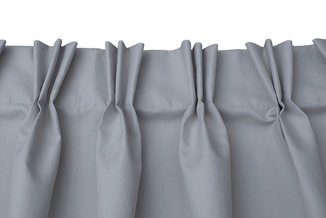 Ткань Портьера Шелк (Silkу) 30 голубая димаут 275x260 Голубой Garda Decor