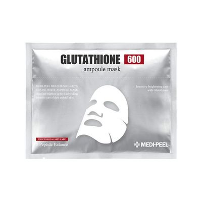 Осветляющая ампульная маска с глутатионом Medi-Peel Bio-Intense Glutathione 600 White Ampoule Mask
