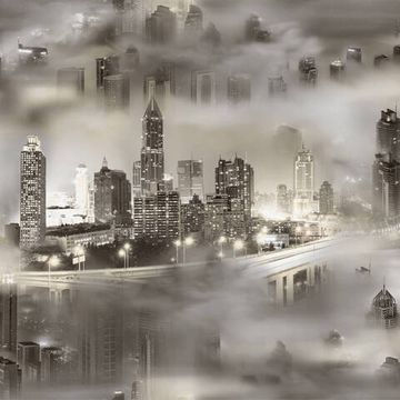 Обои винил на флиз.осн Fox Эмират 113219