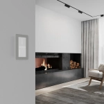 Рамка на 2 поста Split (дымчатый/белый, soft-touch) W0023067