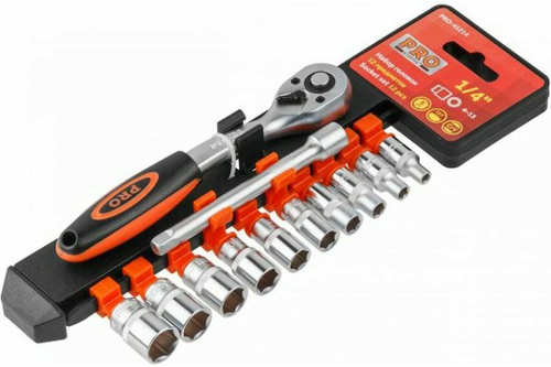 Набор инструментов STARTUL 1/4 6 граней 12 предметов PRO-41214