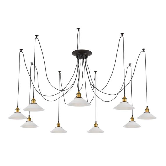 Подвесная люстра Citilux Эдисон CL451091