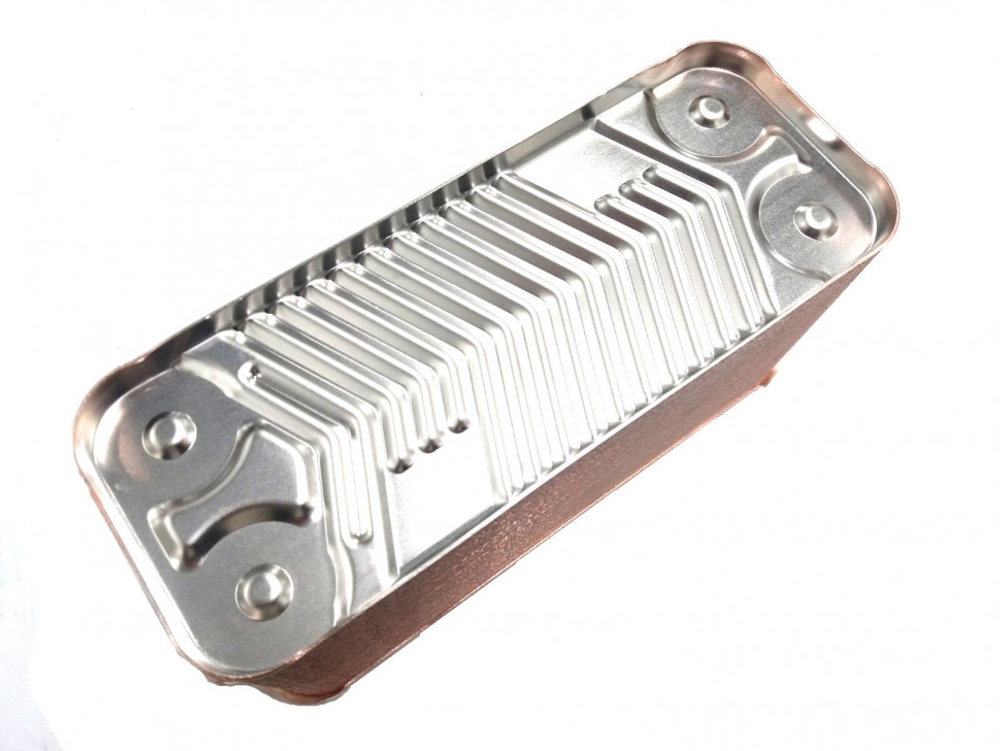 Пластинчатый теплообменник 35 пластин для котлов Vaillant 32-36 кВт 0020025000