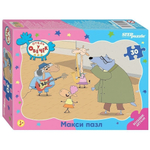 Макси-пазл 30эл. контурный "Отель у Овечек" (АО "СТС") (Степ пазл)