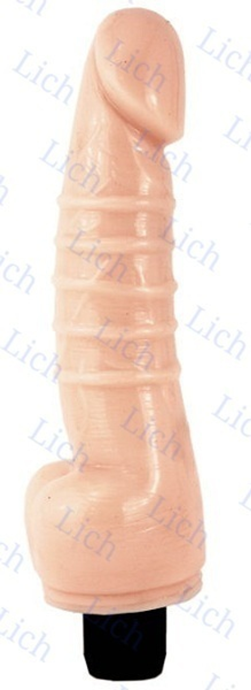 Телесный вибратор с кольцами