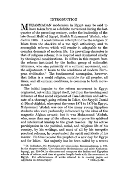 Islam and modernism in Egypt | C.C. Adams