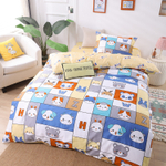 Комплект постельного белья на резинке Сатин Люкс KIDS 100% хлопок CDKR039