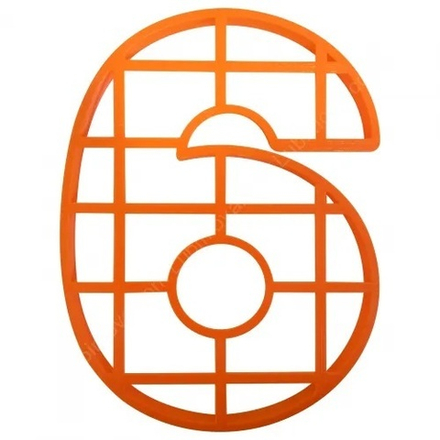 Форма для торта "Цифра 6/9", 25 см, 1 шт.