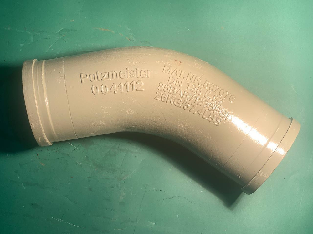 Угол бетоновода PM DN125*R530*45 530217