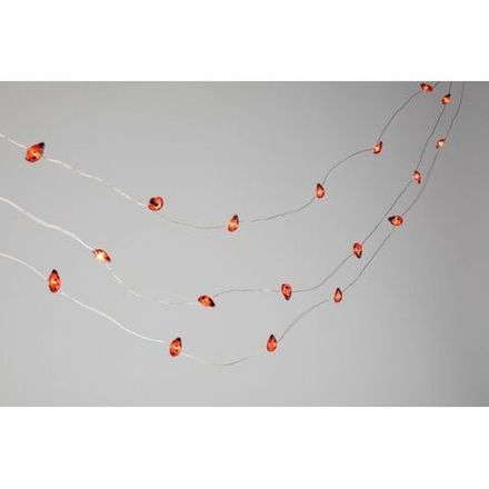 Гирлянда садовая ERASF23-19 "Божьи коровки" на солнечной батарее 25LED 7м (дл. раб част. 5м) 2 режима ЭРА Б0062368