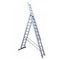 Лестница алюминиевая STAIRS трехсекционная 3x13 ступеней (AL313)