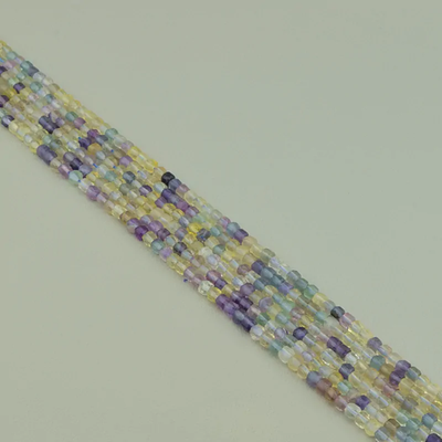 Нитка Флюорит 39 см. (Без замка)