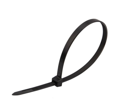 Хомут-стяжка нейлон 7.6*300 мм черная (в 1 уп. 100 шт) (REXANT)