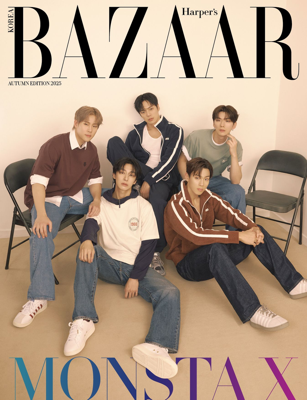 публикация BAZAAR - 2025 Autumn Edition MONSTA X A Type