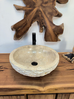 Раковина из мрамора Bowl Cream Marmo BM-65897 45*45*15 из натурального камня