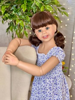 Кукла Реборн ростовая 120см в пакете (FA-437)