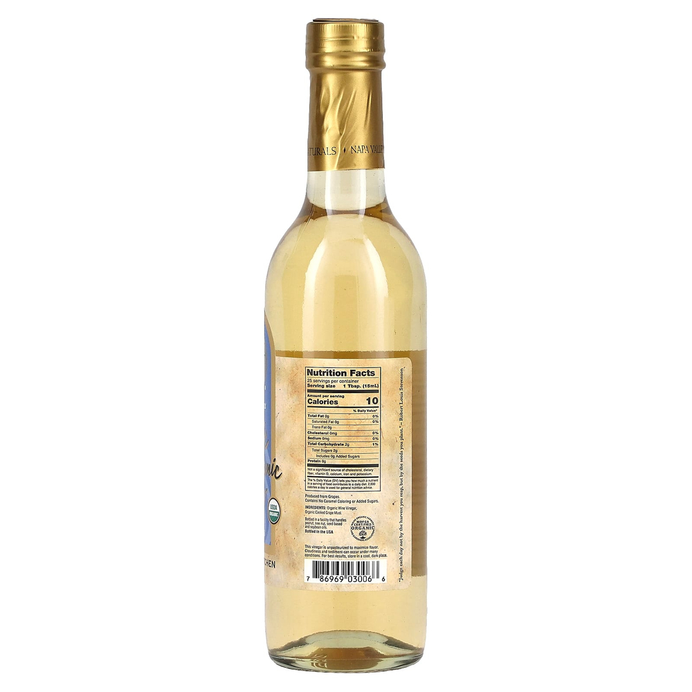 Napa Valley Naturals, органический золотой бальзамический уксус, 375 мл (12,7 жидк. унции)