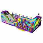 Коммерческий надувной батут «Космический калейдоскоп» 17,5*8,5*6 м