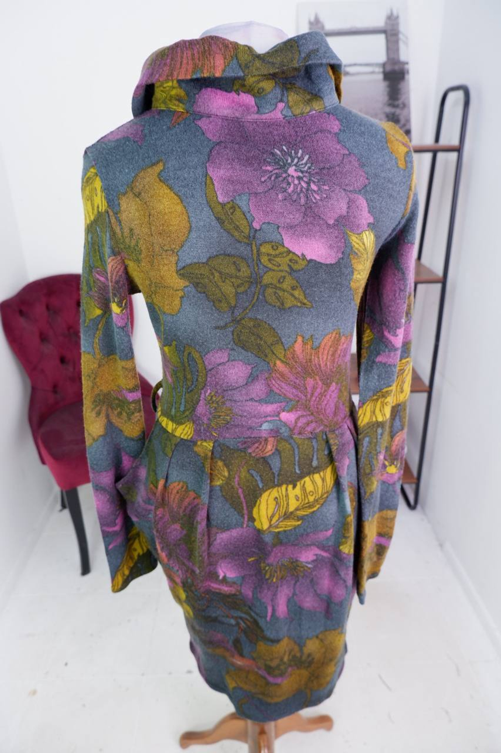 Платье P. Cup теплое, маркировка М, визуально 46 размер