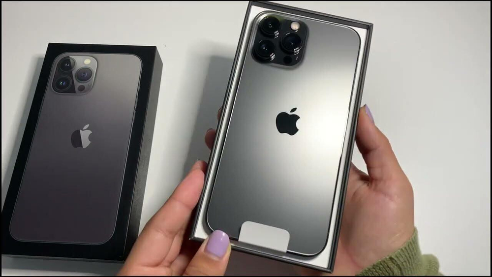 iPhone 13 Pro Max 128 GB, графитовый