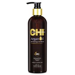 CHI Argan Oil Шампунь с аргановым маслом и маслом моринга, 340 мл