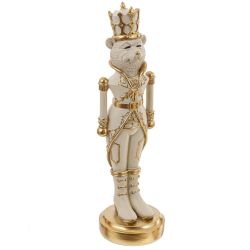 GAEM Фигурка декоративная "Солдатик-медведь", L9 W9 H31 см