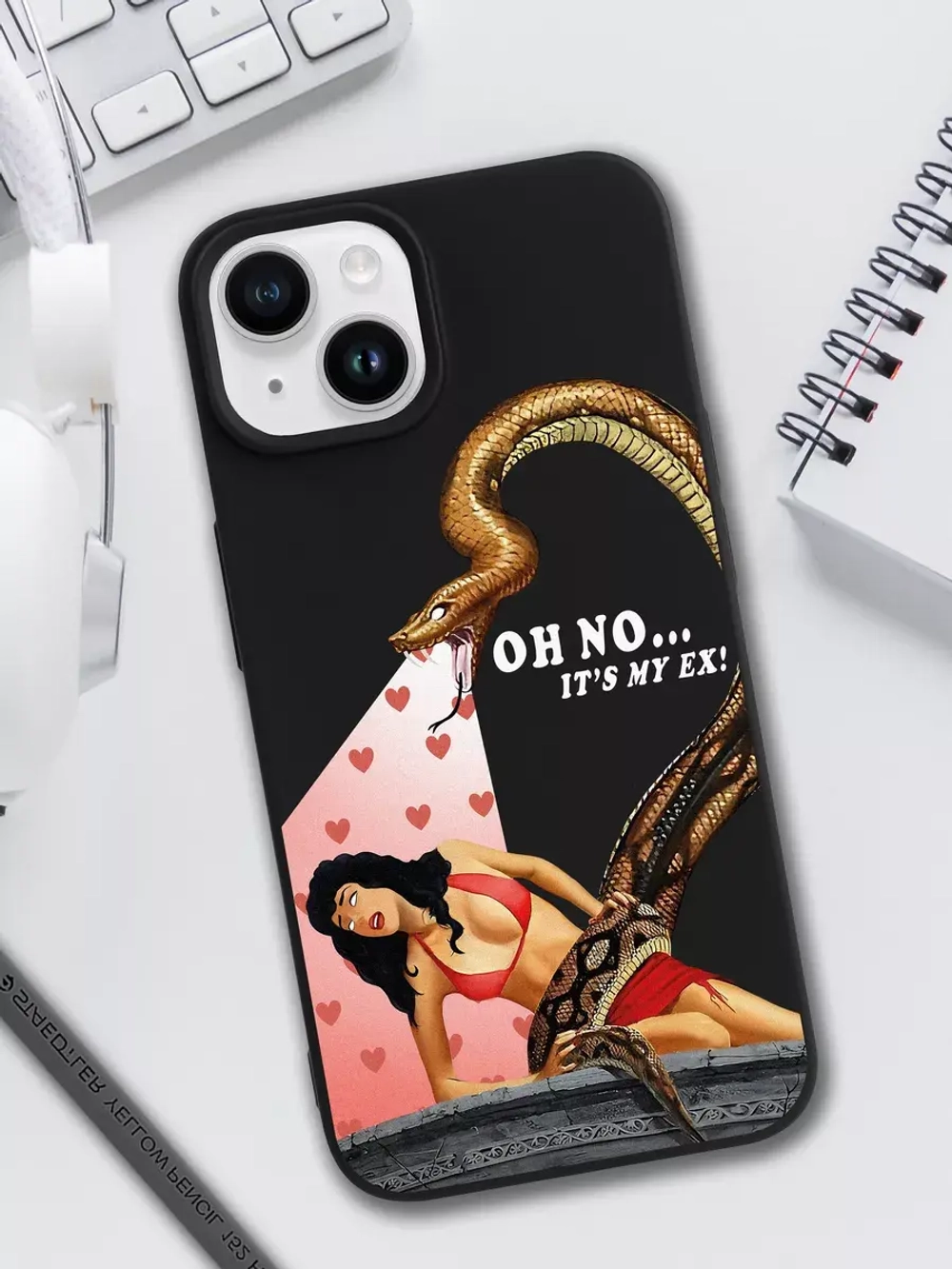 Чехол на iPhone 14 с принтом